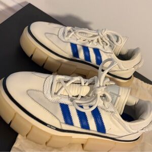 IVY PARK White and Blue Sneakers